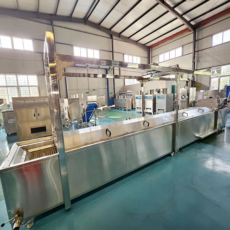 Blanching Machine French Fries Almonds Blanching Machine SUS 304 Blanching Machine for Vegetables Customized