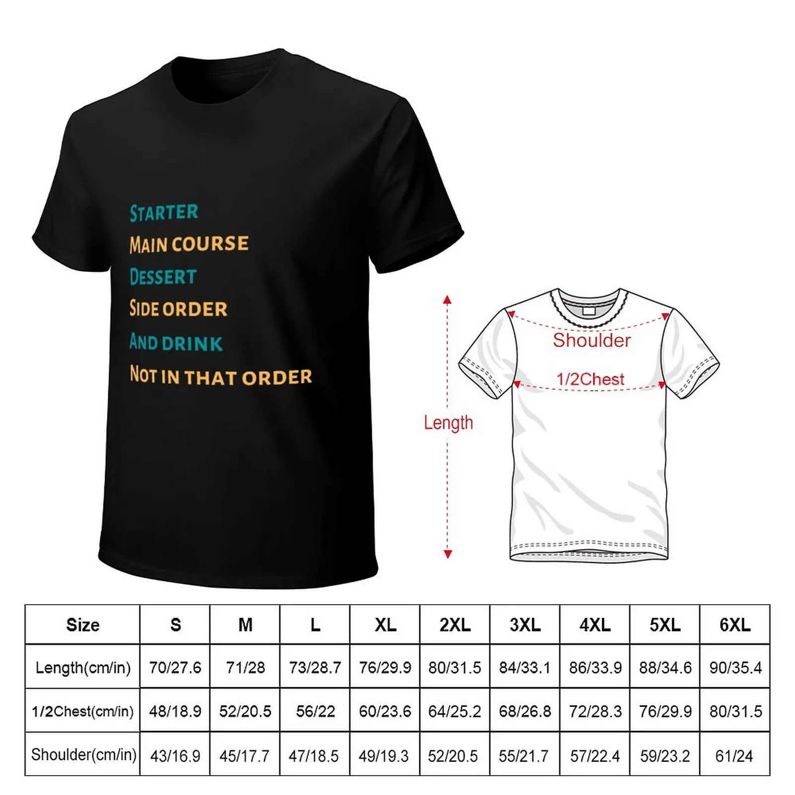 Off menu podcast starter main course dessert71 T-Shirt g man t shirts for men T-Shirt