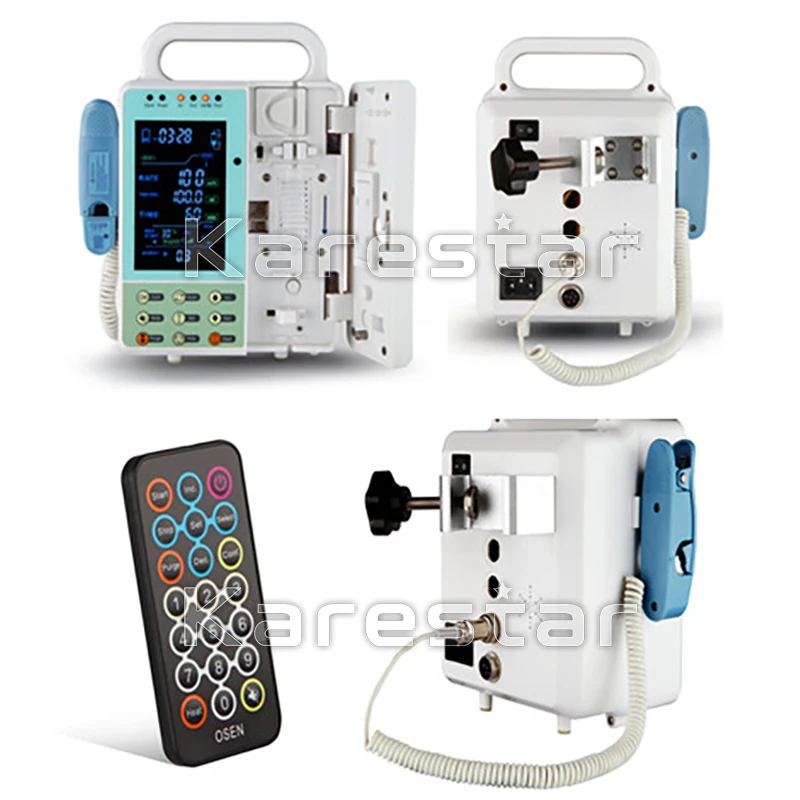 K-DI01 Karestar Wholesale Reliable Veterinary Equipment Hospital Medication Infusion Pump Portable IV Infusion Pumps