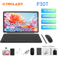 Teclast P30T 2024 Tablet(allwinner A523 8-core 1.8GHz/10GB(4GB+6GB)RAM/128GB ROM/WIFI6/6000mAhKeyboard,Accessories Bundle