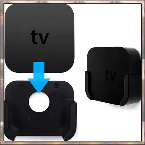BAAZ HOT Wall Mount Bracket Holder For TV 1/2/3/4/4K Media Player Stand Cradle Holder Case TV Box Holders &amp; Stand