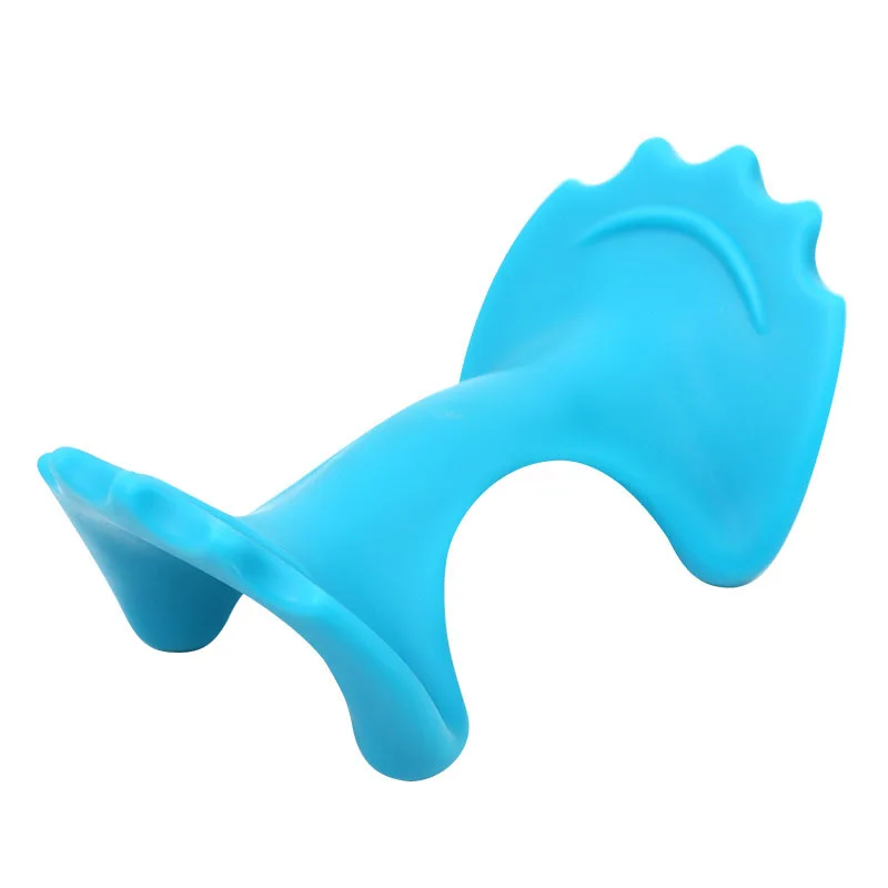 Manual Cervical Massager Silicone Portable Massage Machine with Little Jagged Relieve Pain Neck Stretcher Neck Orthotic Device