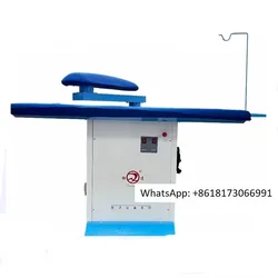 Point moving suction ironing table with up and down exhaust, industrial ironing bed, dry cleaning equipment, rocker arm