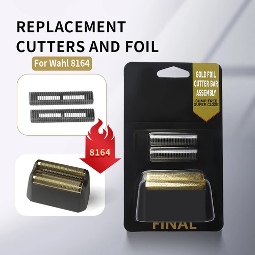 Imagen 1 del producto Afeitadora Finale de servicio profesional de 5 estrellas, lámina de repuesto y cabezal cortador de cuchillas para cortadora de pelo Wahl 8164, accesorios de peluquero