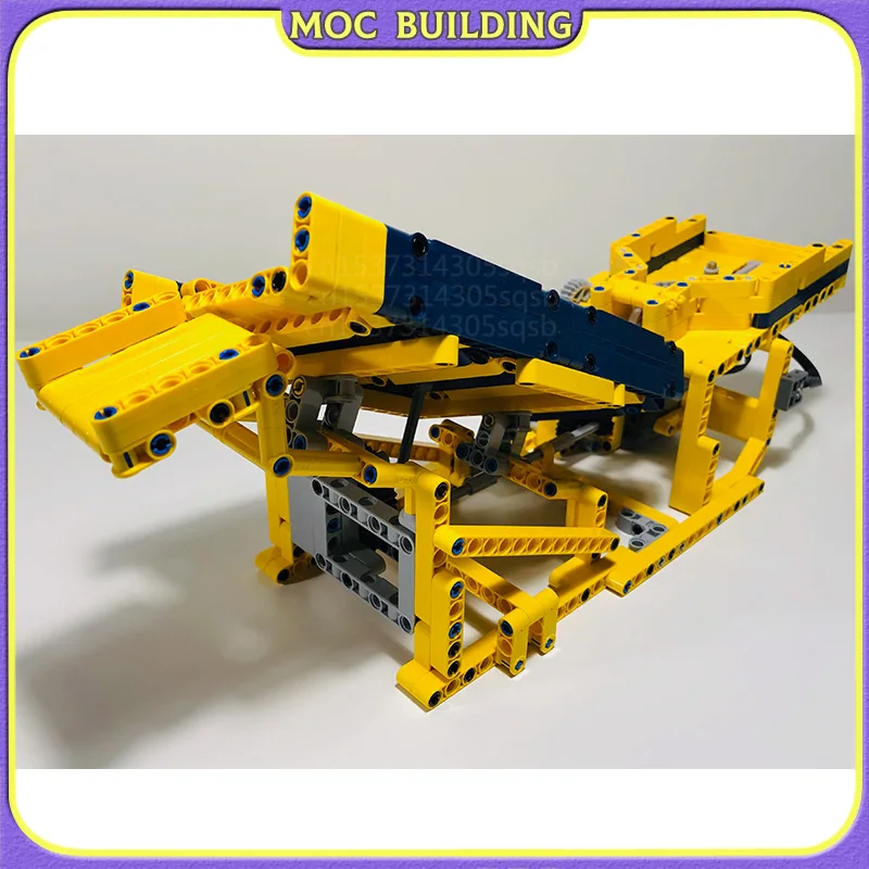 GBC Module Tilt Shift MOC Building Blocks DIY Bricks Model Technology Creative Assemble Toys Collection Children Collage Game