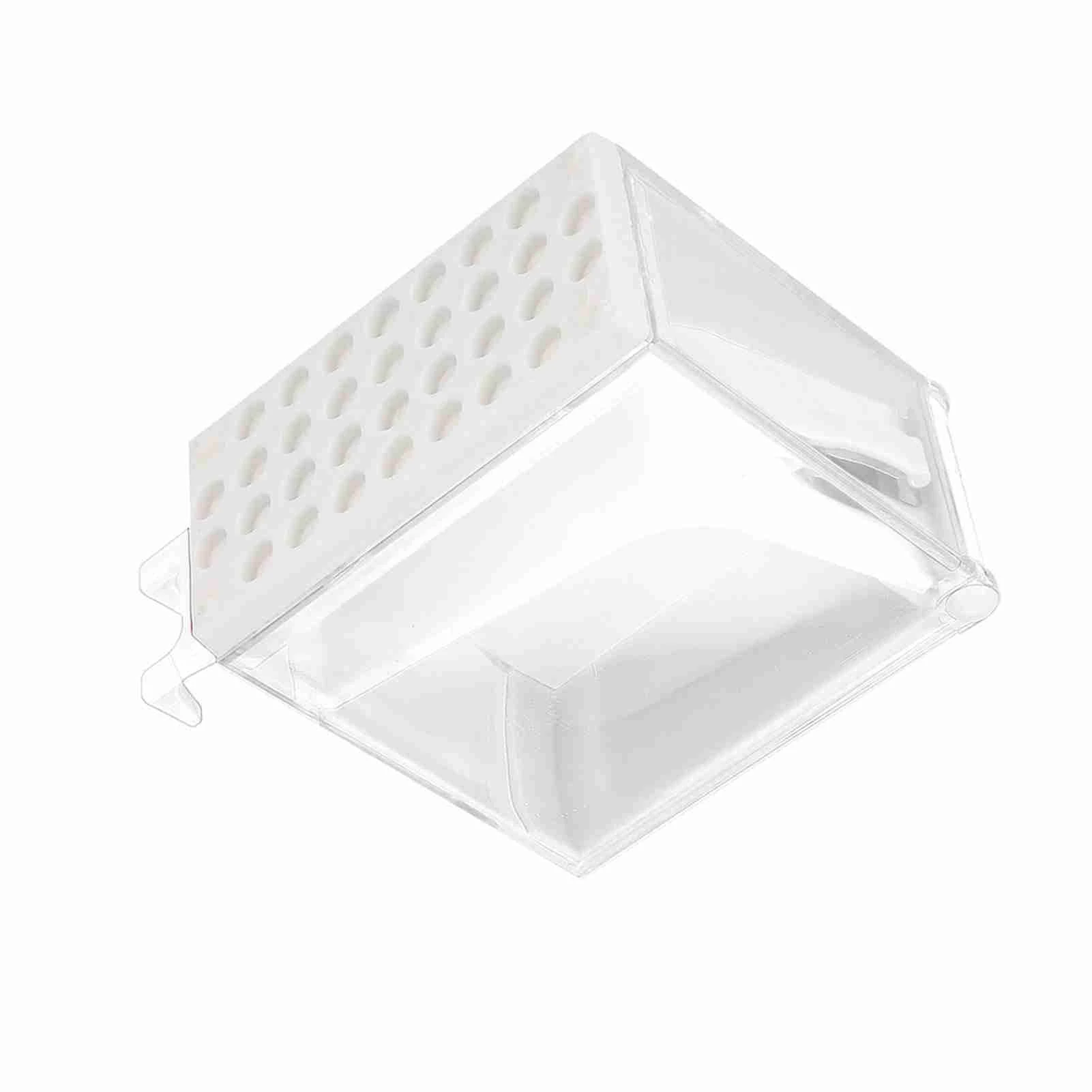 D5 Dental Dentist Cotton Roll Dispenser Divider Press Type Holder Push-Type Cotton Roll Box Dust-Proof Sliver Box Storage Box