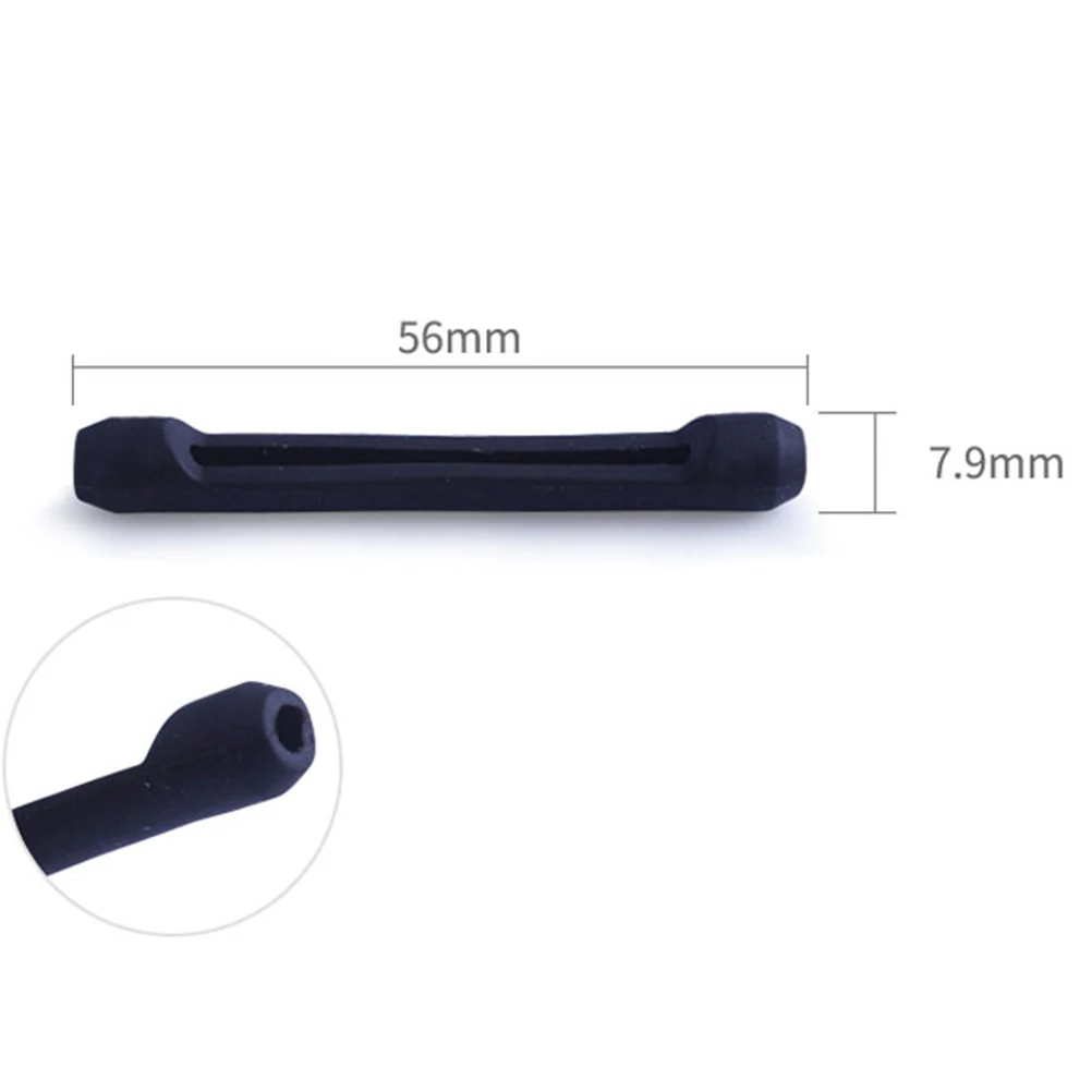 

20 Pairs Soft Silicone Glasses Leg Cover Non Slip Replacement Temple Sleeve for Sports Daily Use Eyewear Frame Protector Anti