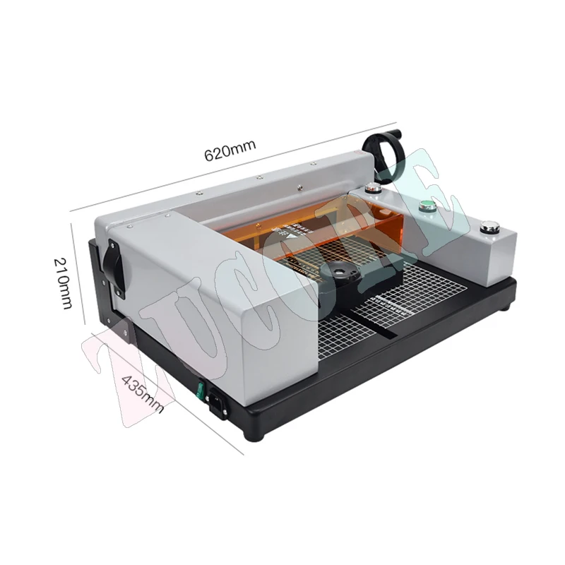 التلقائي القاطع سطح المكتب الكهربائية CNC A4 آلة قطع الورق مكتب المنزل المقصلة المتقلب Bidding صور كتاب القاطع QZ-300