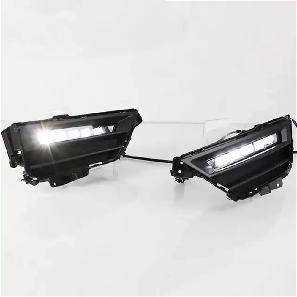Aksesoris Mobil Lampu Kabut Depan untuk Honda CR-V CRV 2021 Lampu Berjalan Siang Hari Led Drl Siang Hari