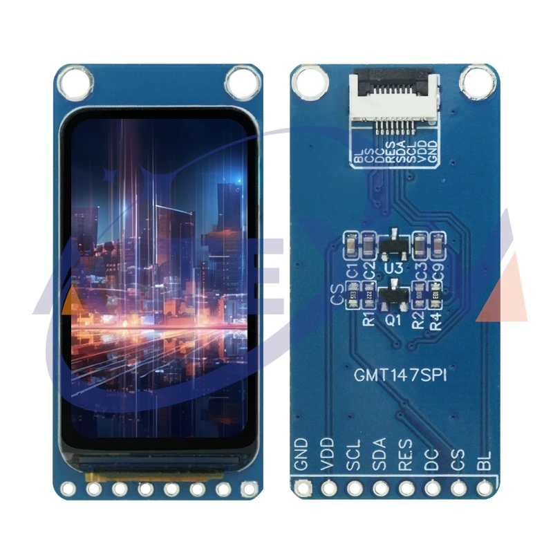 AITEXM 1.47 "1.47 بوصة TFT LCD شاشة ST7789 شاشة صغيرة 172*320 عرض LCD زاوية عرض كاملة SPI شاشة ملونة #1