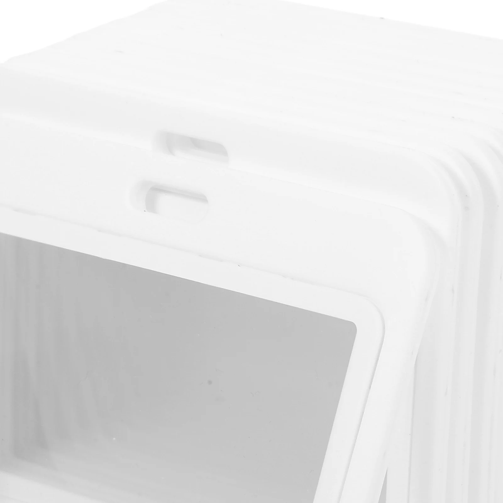 12 قطعة حامل شارة بلاستيكية أفقية بطاقة الهوية كم غطاء الوجه للعمل مكتب المدرسة معرض شارات الموظفين