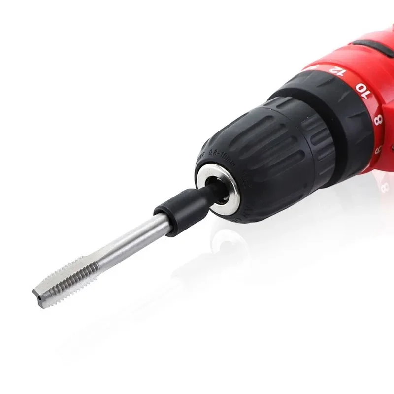 Imagem -05 - Hex Haste Quadrada Motorista Rosca Torneira Adaptador Parafuso Soquete 14 Rosca Torneira de Máquina m4 m5 m6 m8 M10 M12 M14 Pcs por Conjunto