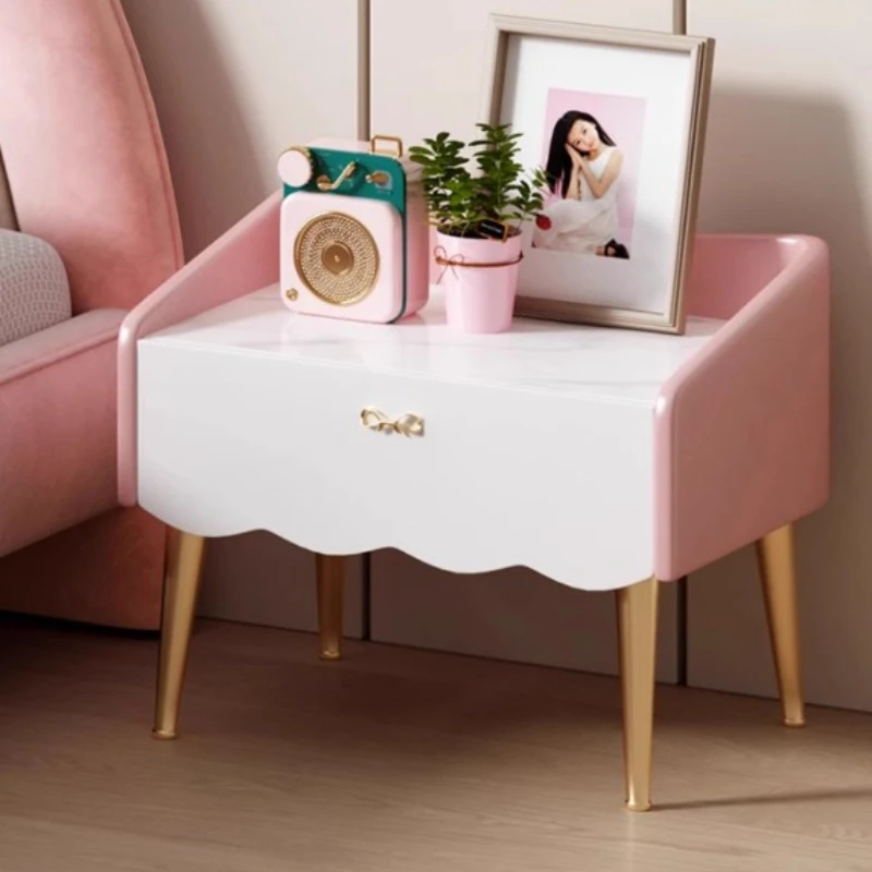 Princesa bonito crianças cama, couro bonito, luxo rosa cama queen, combinação, mobiliário moderno jardim de infância, casa