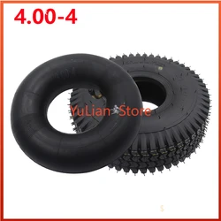 4.00-4 Heavy Duty Inner Tube Outer Tyre 3.00/350-4 Inch Innertube For Remplacement de pneu de moto de chariot de skateboard