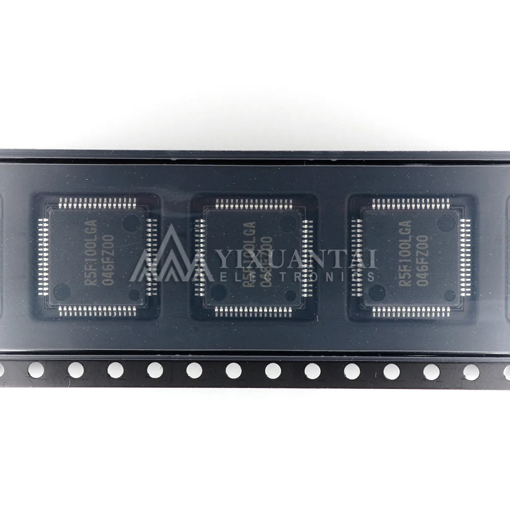 5pcs/Lot   R5F100LGAFB   R5F100LGA【IC MCU 16BIT 128KB FLASH 64-LFQFP】New and Original