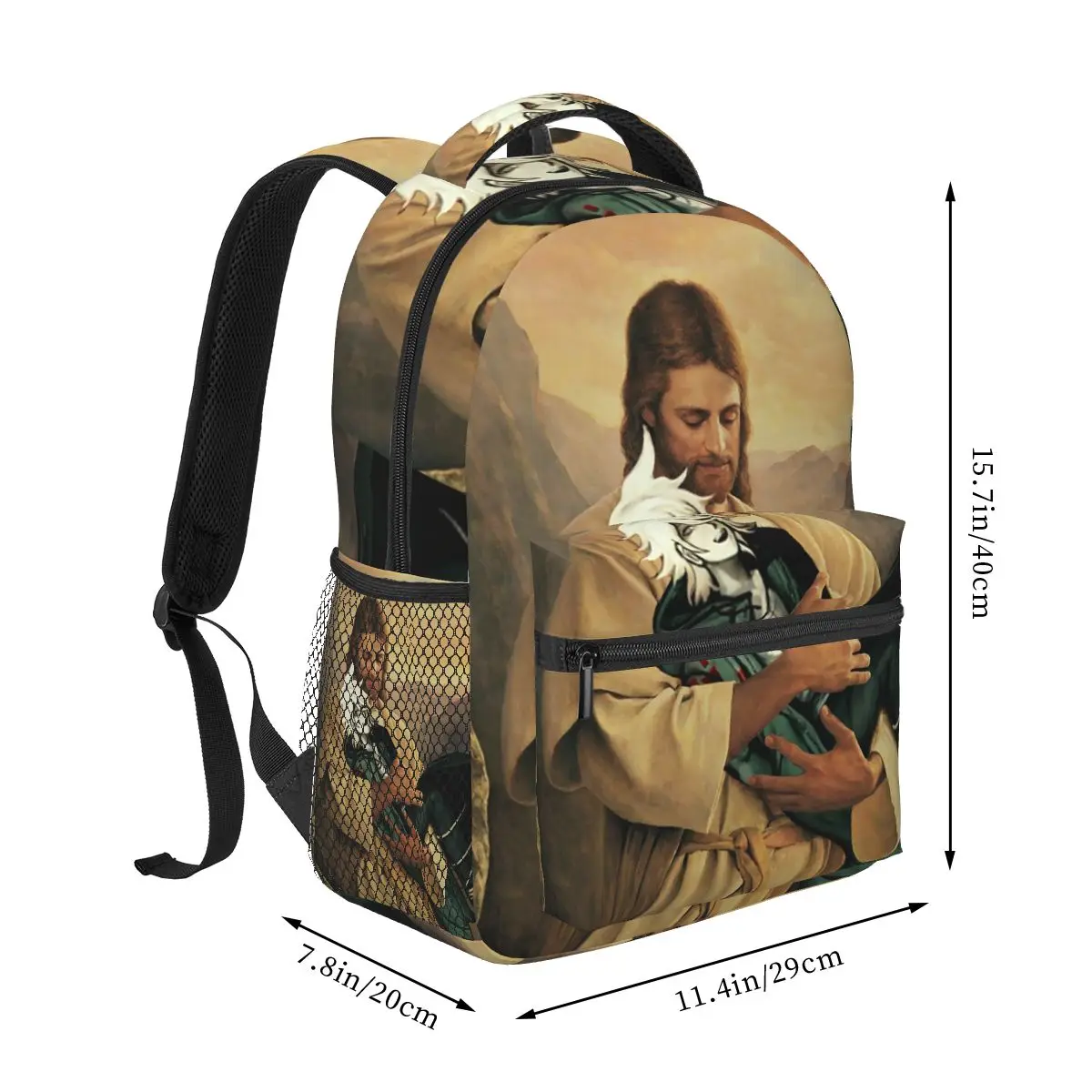 Anime Danganronpa Father And Son Backpacks Boys Girls Bookbag Students School Bags Cartoon Rucksack Shoulder Bag Large Capacity