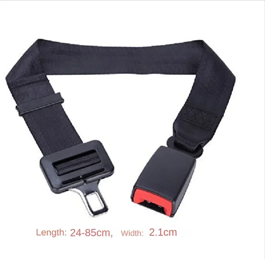 85CM High Quality 25-80cm Adjustable Car Auto Safety Seat Belt Seatbelt Extension Extender Buckle For Babies Chidren