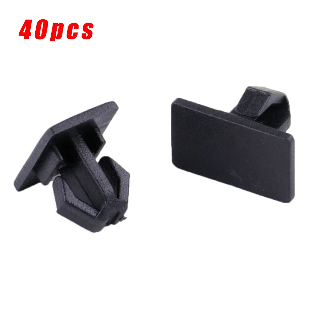 40pcs Rocker Molding Panel Clips Fit For Dodge Charger Magnum For Chrysler 300 2005-2010 1BA41AX1AA 1BA41AX1-AA