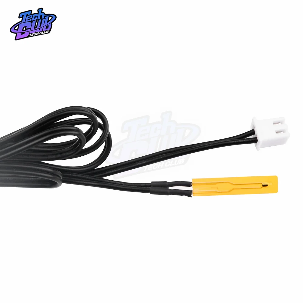 NTC Ultra-Thin Temperature Sensor Thin Film Thermistor Probe Cable 3950K Surface Temperature Measuring Head