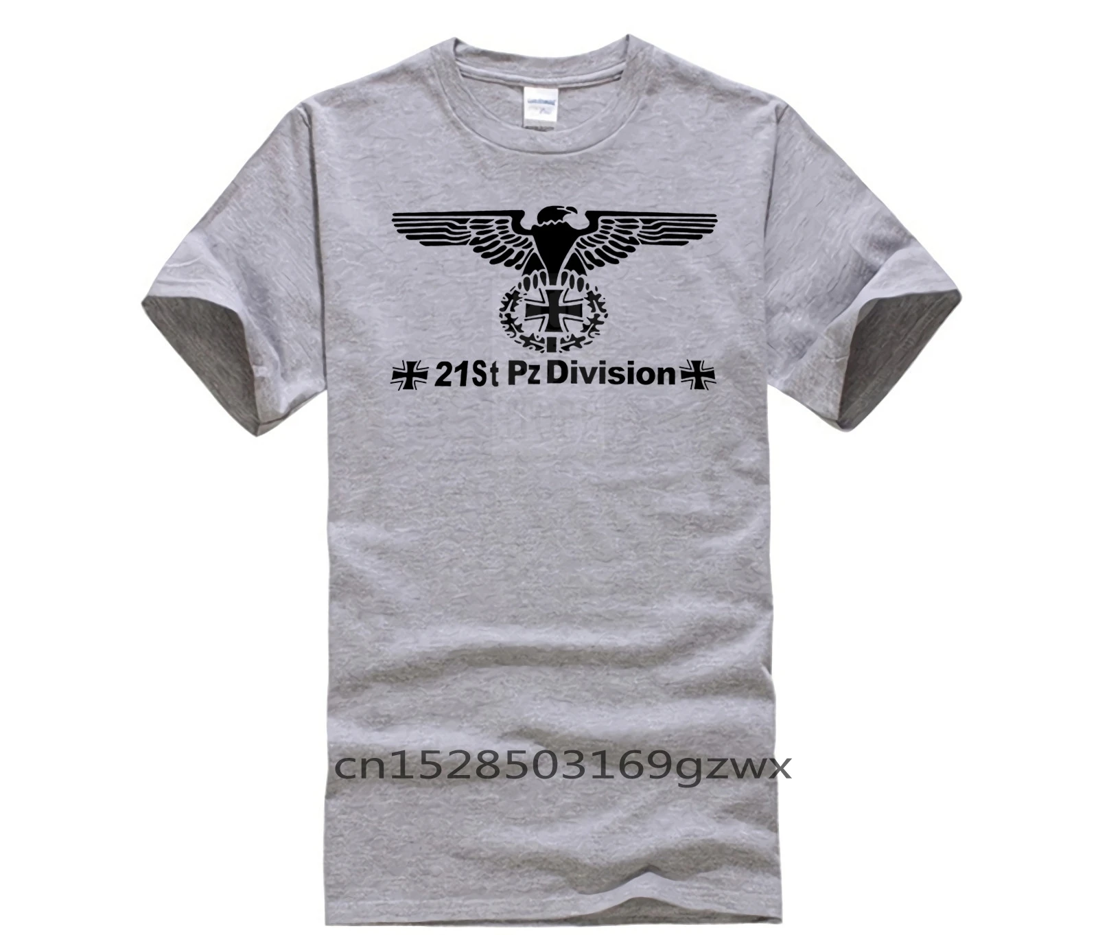 fashion 2023 trend T shirt World War II German Military Standard Cross Totem Printed T Shirt Summer Tops Tee Brand 100 for mans