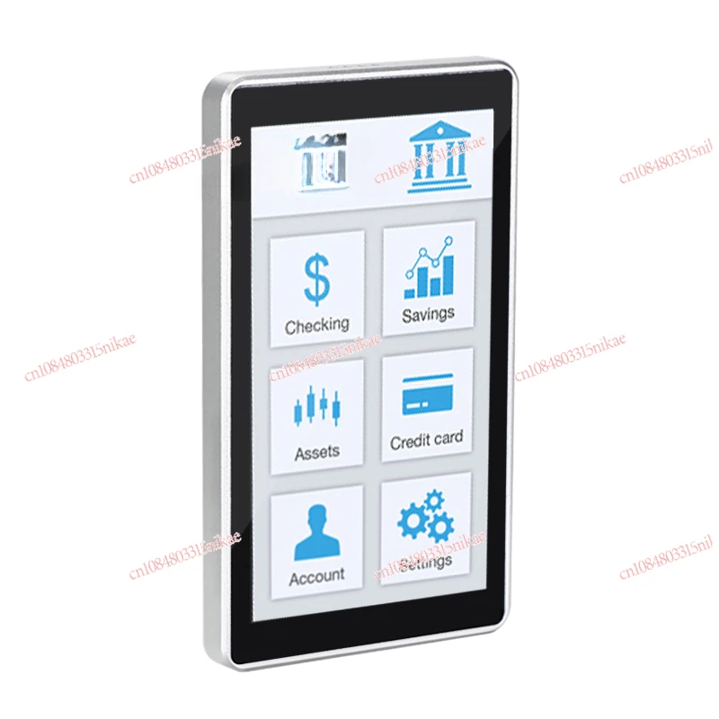 5.5-inch built-in Android AIO POE tablet with DC 12V plug in