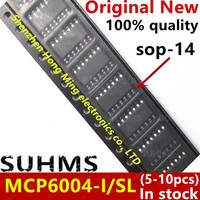 (5-10piece)100% New MCP6004 MCP6004-I/SL sop-14