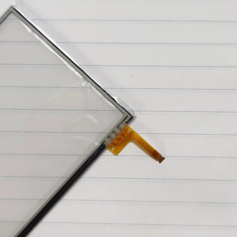 Touch Digitizer Bottom Glass Screen Lens Mirror For NEW 3DS Console With Tape