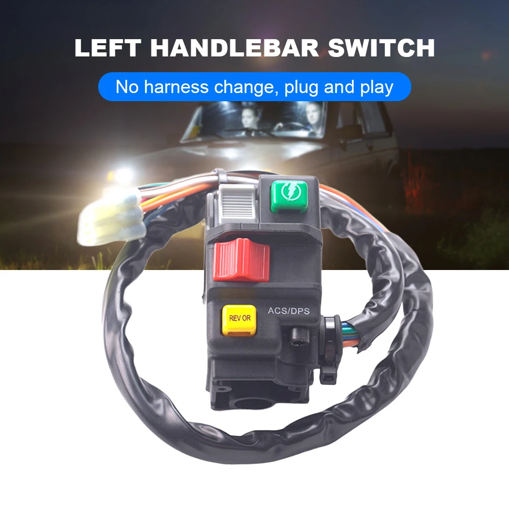 Control Engine Start Stop Headlight Left-hand Control Switch for Can Am Outlander Renegade 570 650 850 1000 Edition 703500920