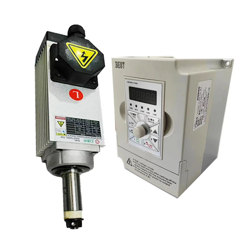 Woodworking Edge Banding Machine with numerical control 750 watt VFD inverter kit with edge banding spindle motor BT30 nose conn
