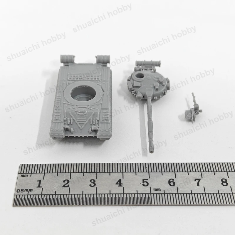5 قطعة T-80B نموذج تجميع دبابة قتال رئيسية 1/144 مقياس مركبات قتالية مصغرة لتقوم بها بنفسك هدايا تذكارية لعشاق الجيش