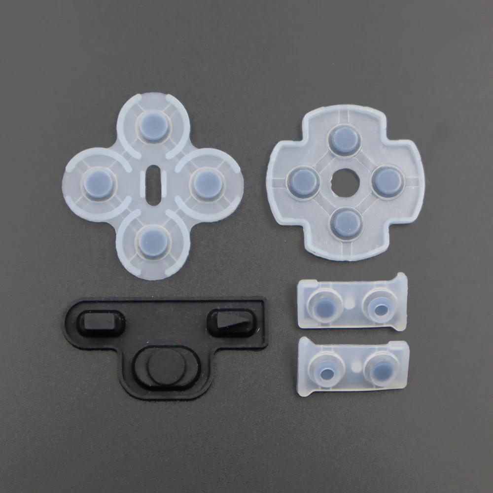 1Set L1 R1 L2 R2 Trigger button For PS3 Controller Silicone Conductive Rubber Button Pad Rocker button cap