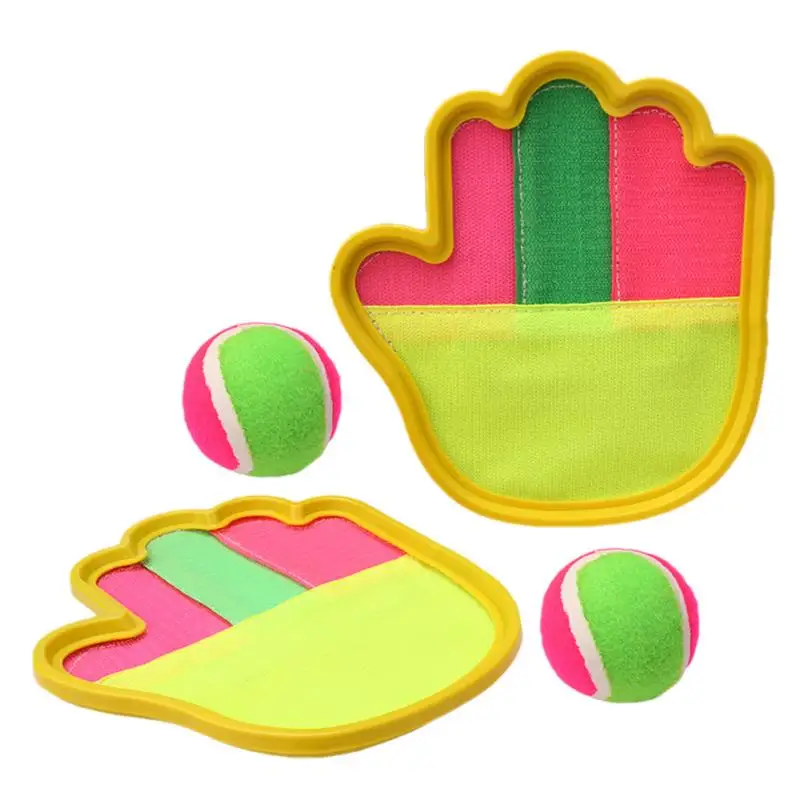 Ball And Catch Game Parent-Child Fun Sticky Ball Catch Game Pop And Catch Ball Game Interactive Toss Game Classic Outdoor Games