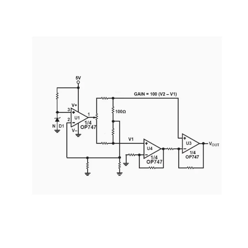 Platinum resistance temperature measurement module temperature detector PT100RTD sensor low-power single power supply