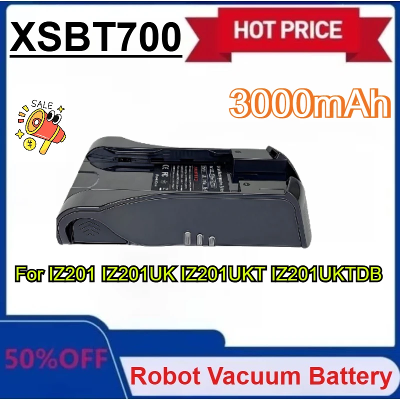 

Upgraded 2000mAh for Shark XSBT700 LZ201 LZ202UKTDB LZ251 LZ251UK LZ252UK LZ462H LZ482H LZ483H Vacuum Cleaner Battery