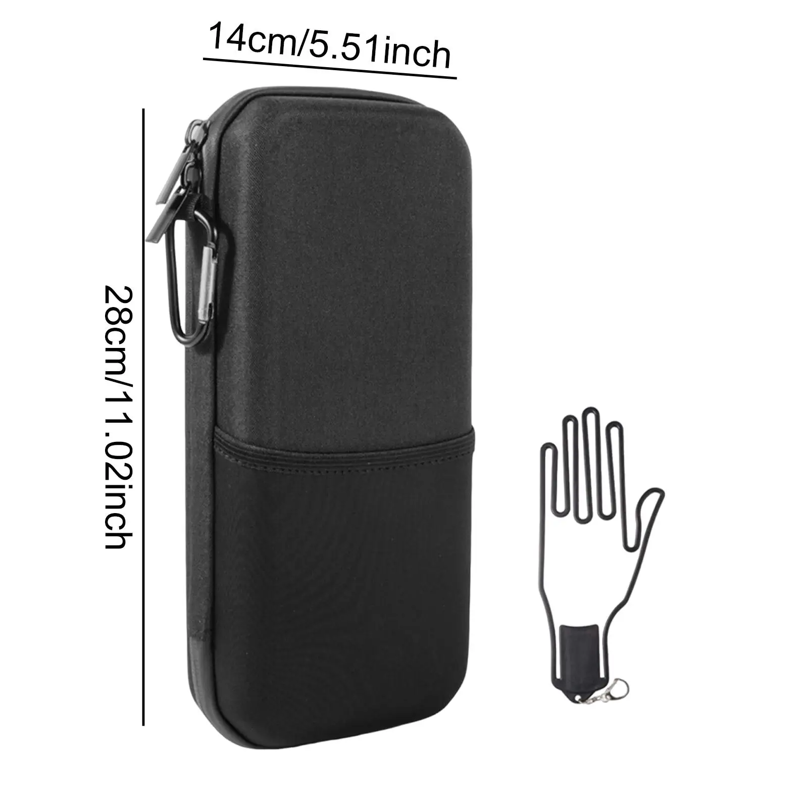 Wodoodporny organizer na rękawice golfowe 28x14cm Lekki z kieszenią z siatki