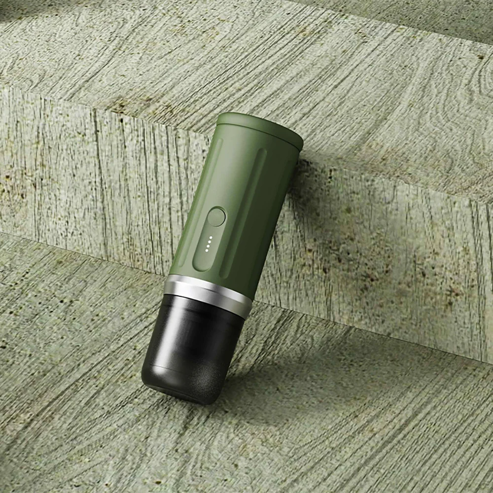 

2026unique Портативная самонагревающаяся USB-кофемашина для эспрессо, автомобильная кофеварка с приложением, совместимая молотый кофе для дома