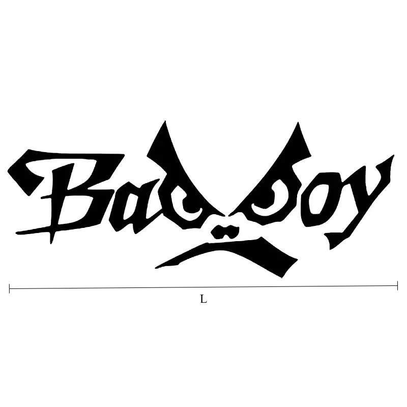 

PVC Bad Boy Vinyl Car Stickers Waterproof Durable Auto Decals for Truck Bumper Rear Window Laptop