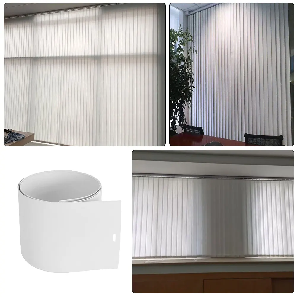 

3 Pcs PVC Blinds Slats Window Parts Doors and Windows Replacement Vertical Accessories