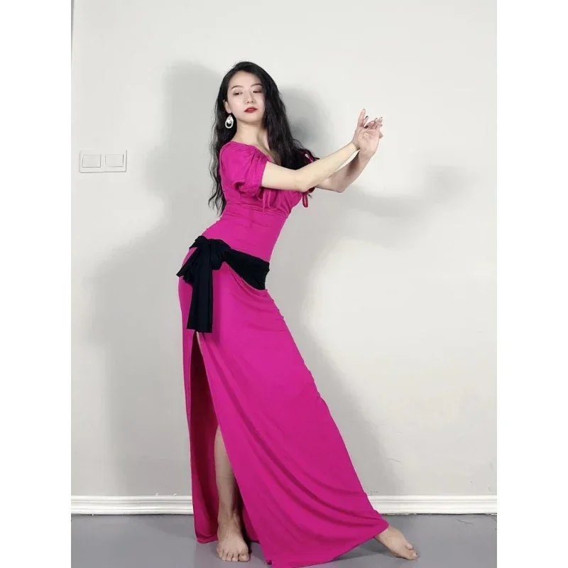 Strój do Tańca Brzucha Kurs Tańca Ubrania 2023 Damski Indyjski Dorosły Profesjonalny Orientalny Spódnica Damska