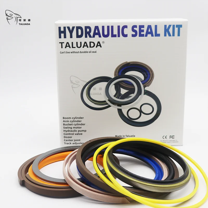 228-1775 228-0806 For E320D Boom Cylinder Seal Kit E320D Oil Resistance Rubber Seal Kit Mechanical Excavator