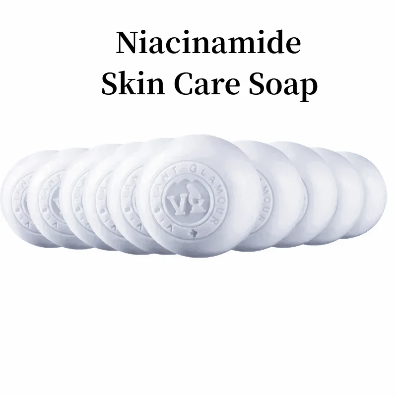 

VIBRANT GLAMOUR VC Niacin Salicylic Acid Hand Cleansing Soap Cleansing Pores Water Oil Balance 100G 10PCS