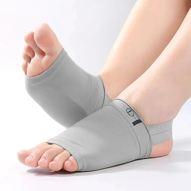 1/2pair of Arch Support Sleeves Metatarsal Compression Brace for Flat Foot Support & Plantar Fasciitis Relief Peds & Liners