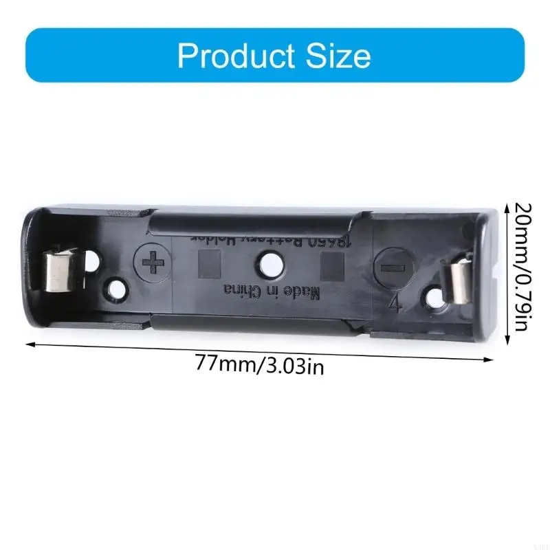 2025 MỚI 18650 Tổ chức pin Hộp 1-slot Container For Electronic Project