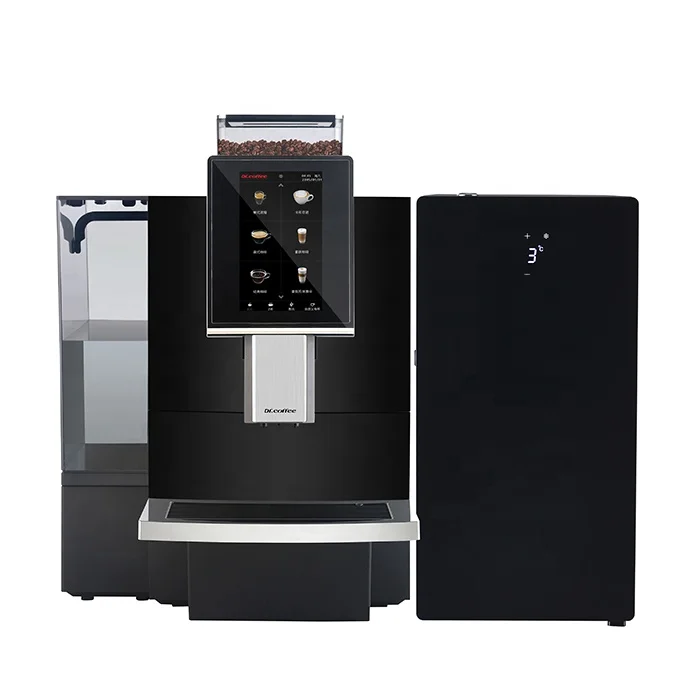 

Dr.Coffee F12 Fully Automatic Espresso Coffee Machine Maker with Grinder Milk Frother Bean to Cup for Shop Office