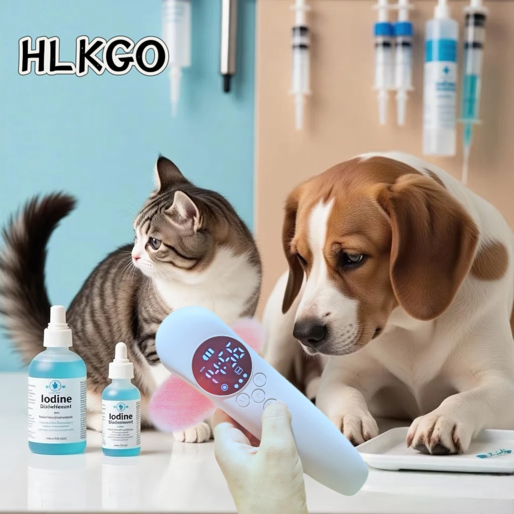 

HLKGO Профессиональная лазерная терапия для животных — лечение красным светом от хронической боли в собаках, кошек и лошадей, устройство быстрого исцеления