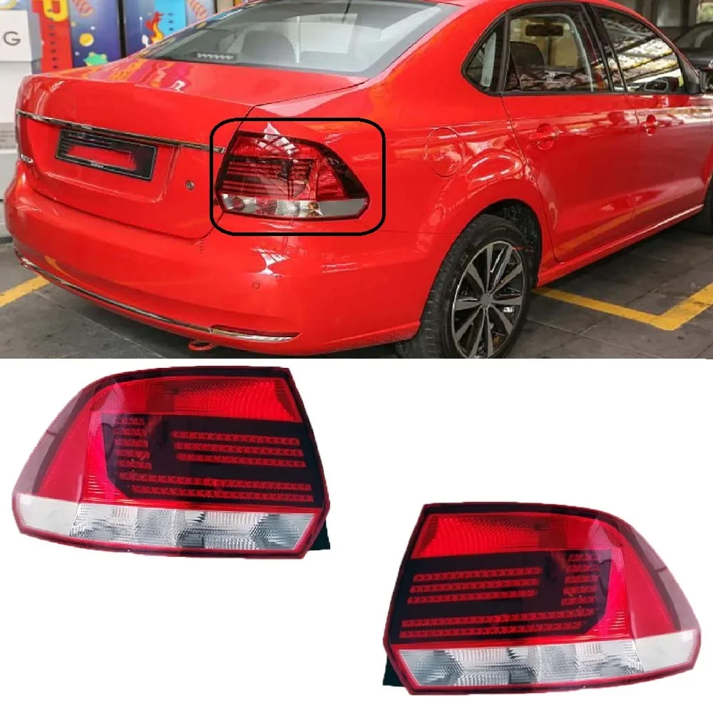 

Rear stop Tail Light Brake light for Volkswagen Polo Sedan Vento 2016 2017 2018 2019