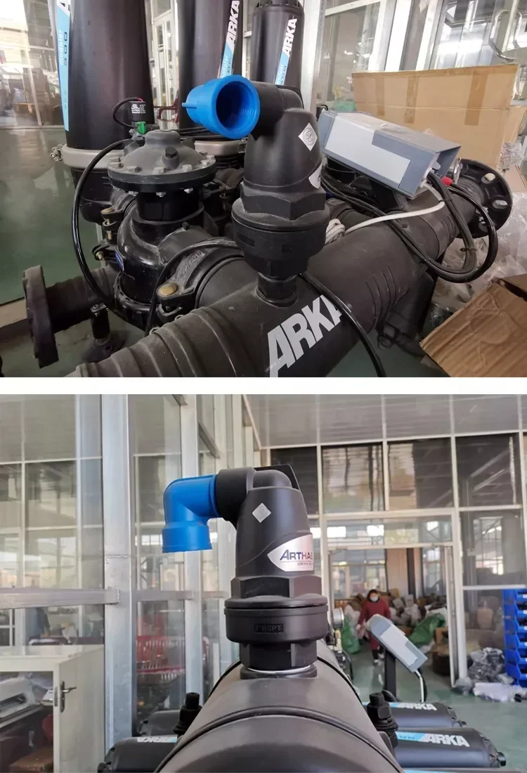 2025 نظام الري الزراعي أنبوب البولي ايثيلين أدخل صمام تحرير الهواء لإمدادات مياه الري الزراعي