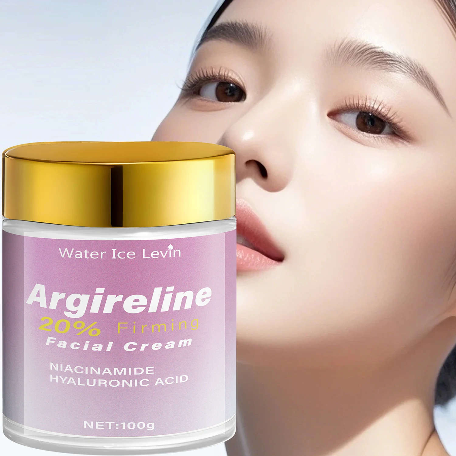 

Argireline 20% укрепляющий крем для лица с ниацинамидом и гиалуроновой кислотой, антивозрастной увлажняющий крем для лица, 100 г