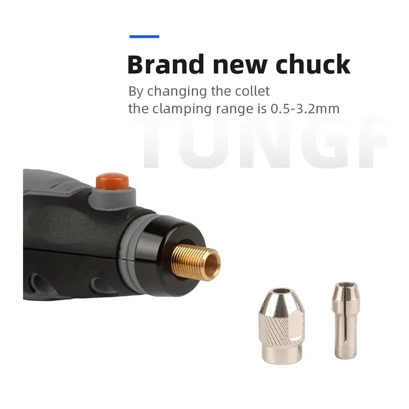 USB 미니 무선 드릴 Dremel 로타리 도구 21000rpm 조각 펜 전기 액세서리 DIY 세트 USB 무선 미니 드릴