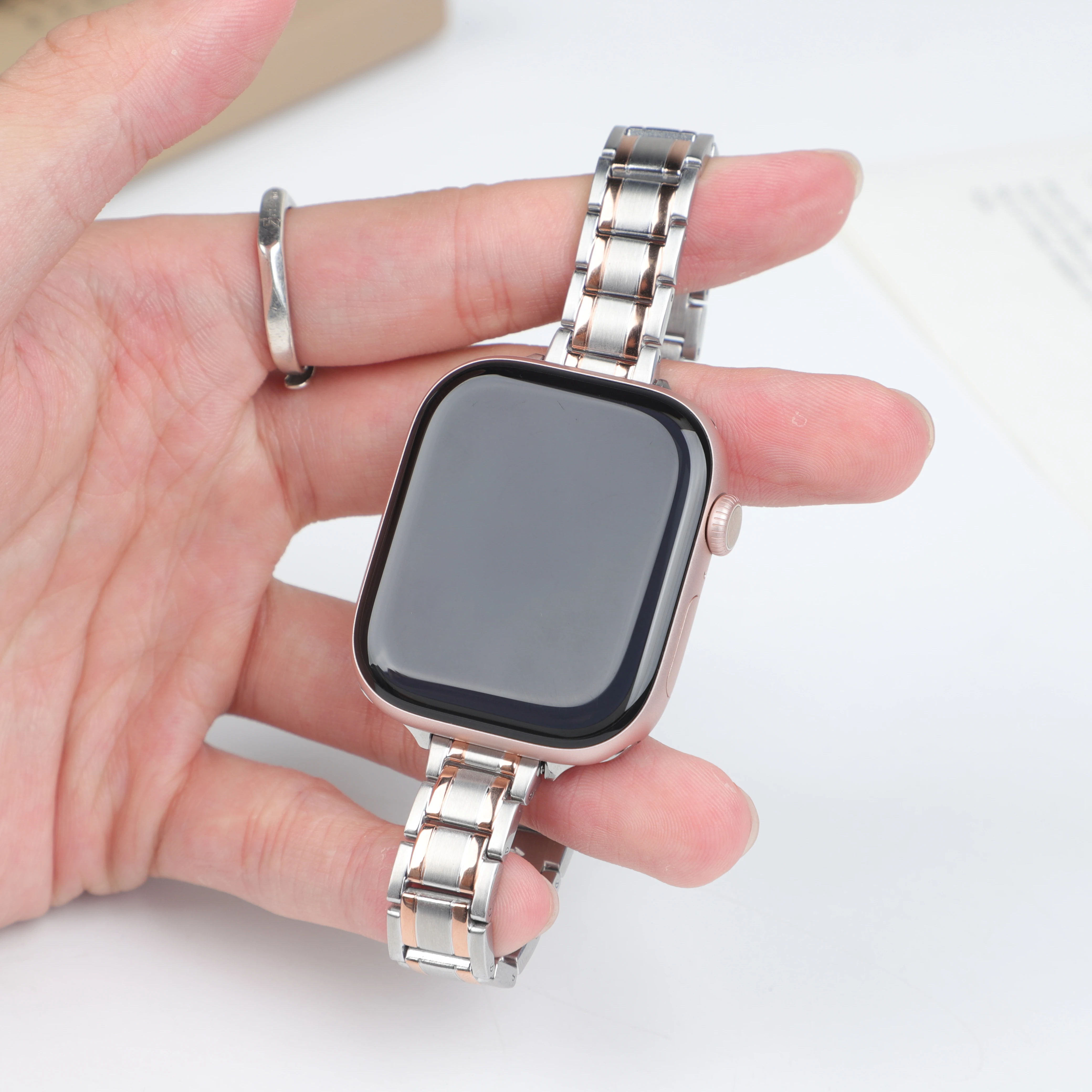 Pulseira fina de aço inoxidáve - Smartwatch Slim Watches For Men avaliação e preço
